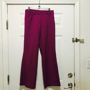 Worthington Dress pants/ purple- Size 8